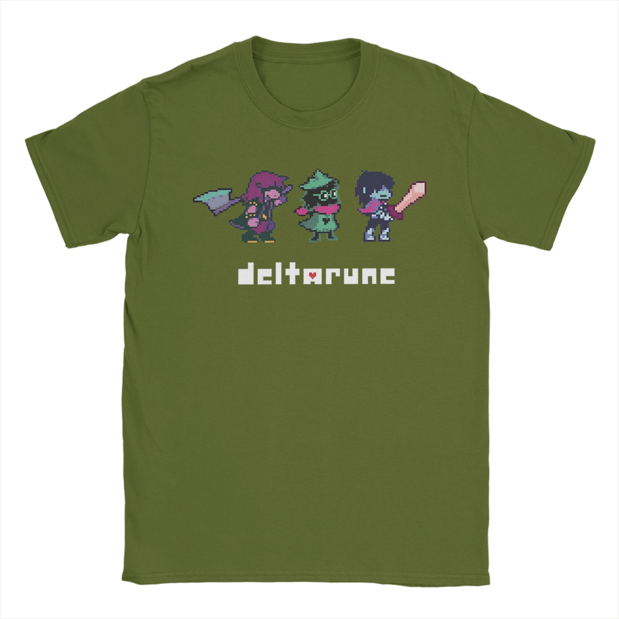 BenberFashion Deltarune Game T-shirt Zomer Vintage T-shirts Katoen Harajuku T-shirt Voor Man Korte Mouw Custom Logo Top T-shirts S