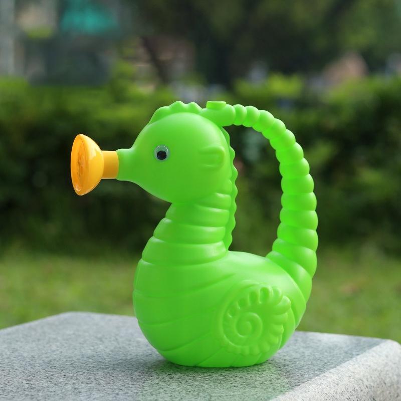 

Kids Watering Can For Toddler Flower Garden Sand Beach Plaything Animation Seahorse Garden Tools For Young Boys Girls Outdoor Summer Gifts