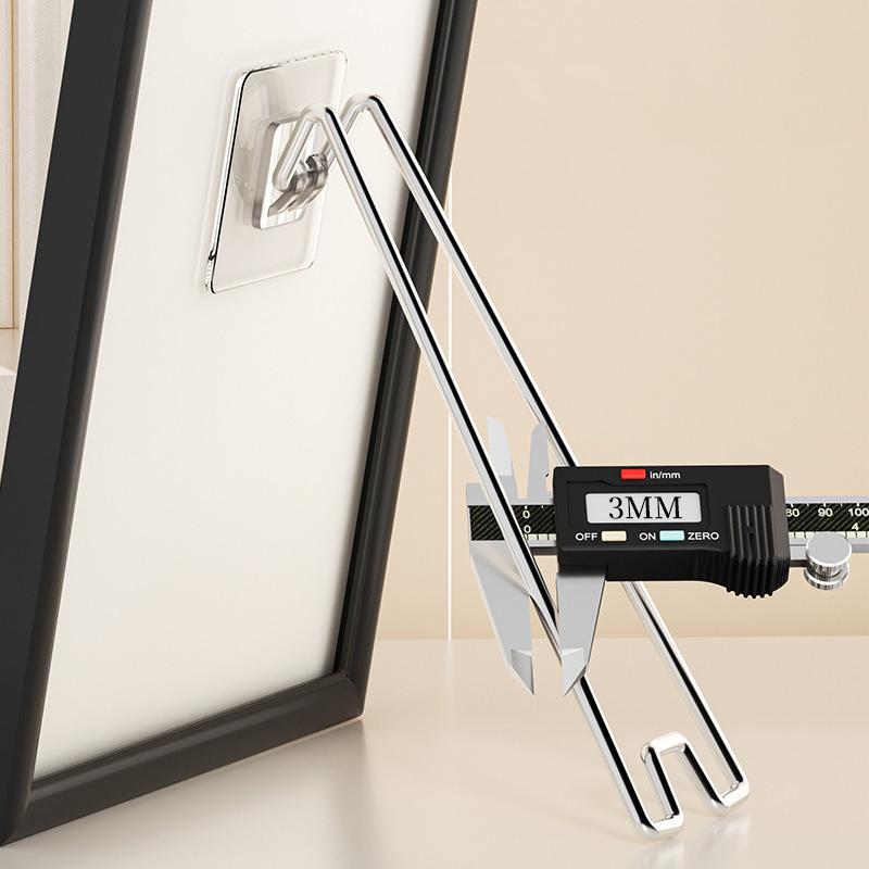 No Drill No Nail Photo Frame Stand Desktop Display Holder For Pictures Albums And Artwork Easy Setup Sturdy Support Only Bracket