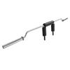 Safety Squat Bar, 700 LBS Fitness Squat Bar, Safety Squat Bar Attachment with Shoulder and Arm Pads, 28mm Diameter Weight Bar, Ideal for Front Squats,