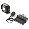 200W DC 12V Siren Set Speaker 8 Tones 130dB Loud Sound with 2 LED Lamps Interface Universal for Vehicles