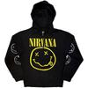 Nirvana Unisex Adult Happy Face Hoodie