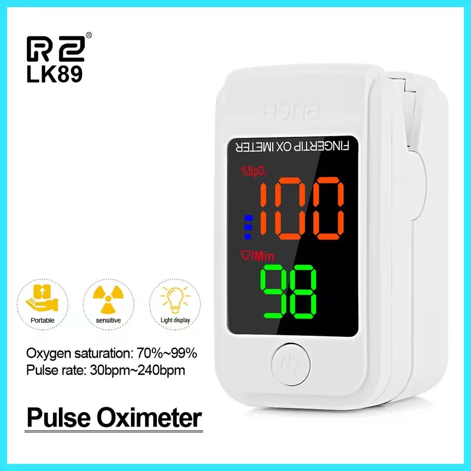 Non-Contact Infrared Thermometer Oximeter | For Infant Adult Medical Household