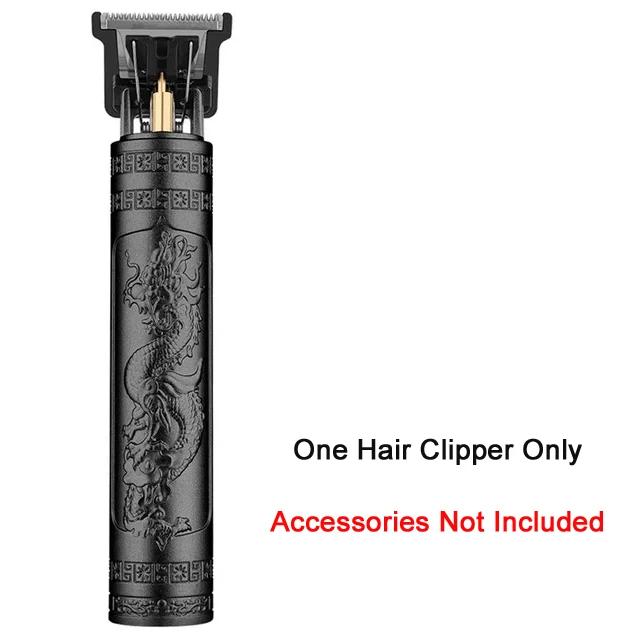 Professional Electric Hair Trimmer for Men Wireless Beard Mustache Grooming Kit Powerful Facial Hair Clipper for Barber Shop