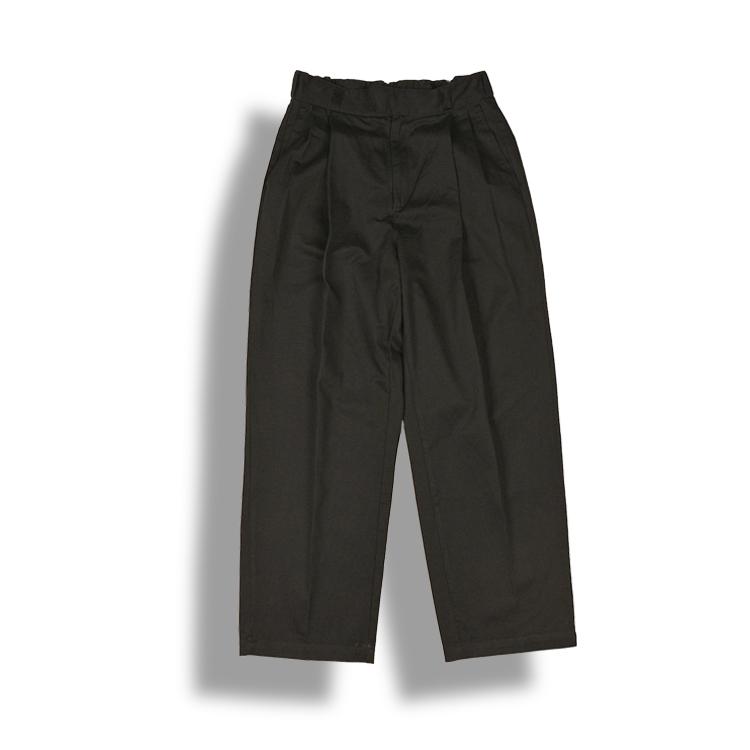 Anteulegteu Wide Chino Pants Black
