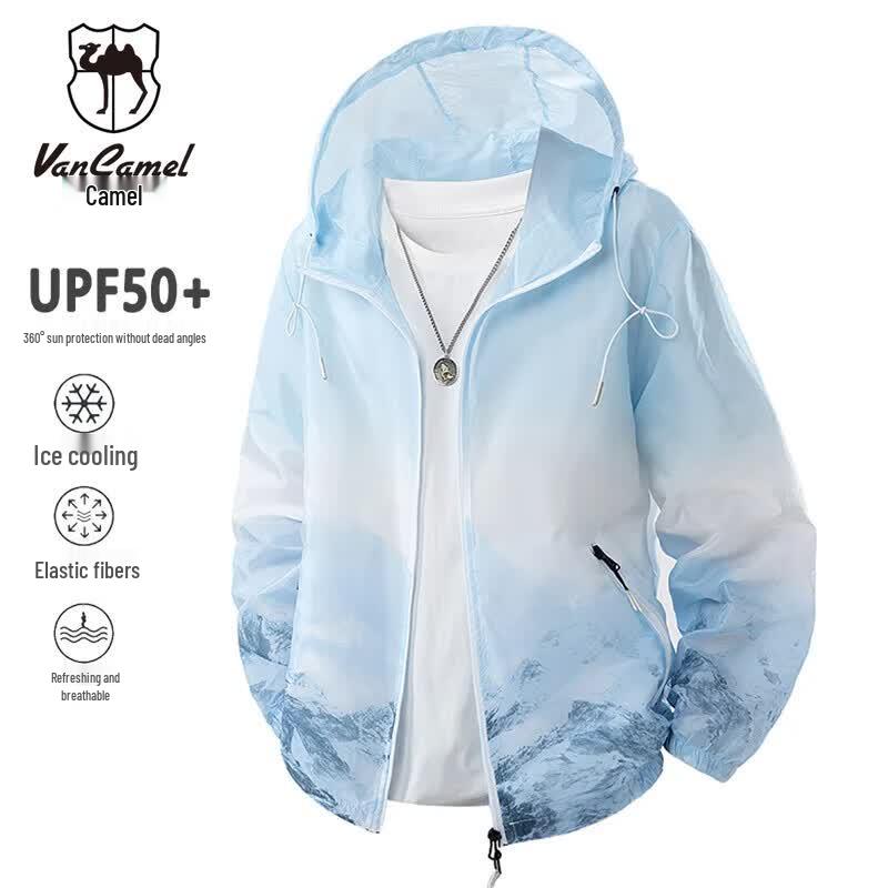 VANCAMEL Unisex Ice-Feel Quick-Dry Sun Protection Jacket 3XL