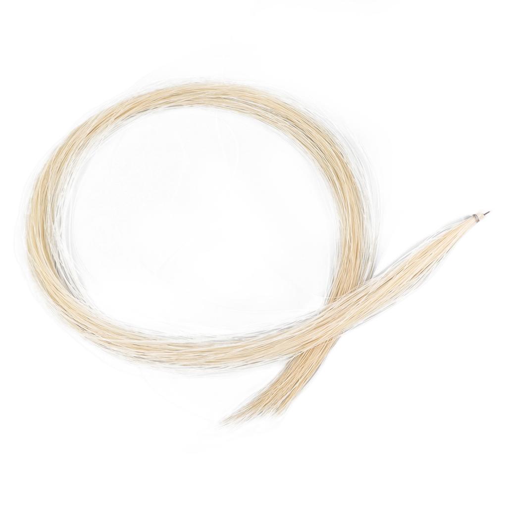 Violin Bow Hair Professional White Violin Bow Replacement Horse Hair Musical Accessories 1 2