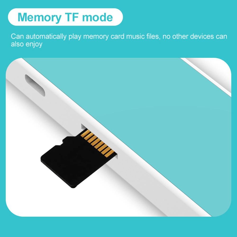 SMB-01A Under Pillow Speaker Wireless Mini Sleep Aid White Noise Bone Conduction Music Box Bluetooth-Compatible Player