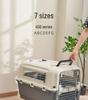 XDPC Xinding Pet Airline Crate: Durable Plastic Carrier with Iron Window for Cats & Dogs, Air China Approved