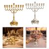9 Branch Menorah Candle Holder for Hanukkah, Ideal Birthday Parties And Weddings.