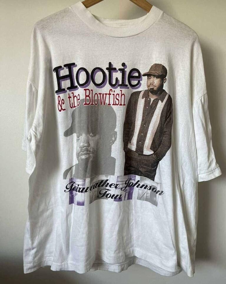 

VTG Hootie And The Blowfish Fairweather Johnson Shirt White Unisex UU132 4XL