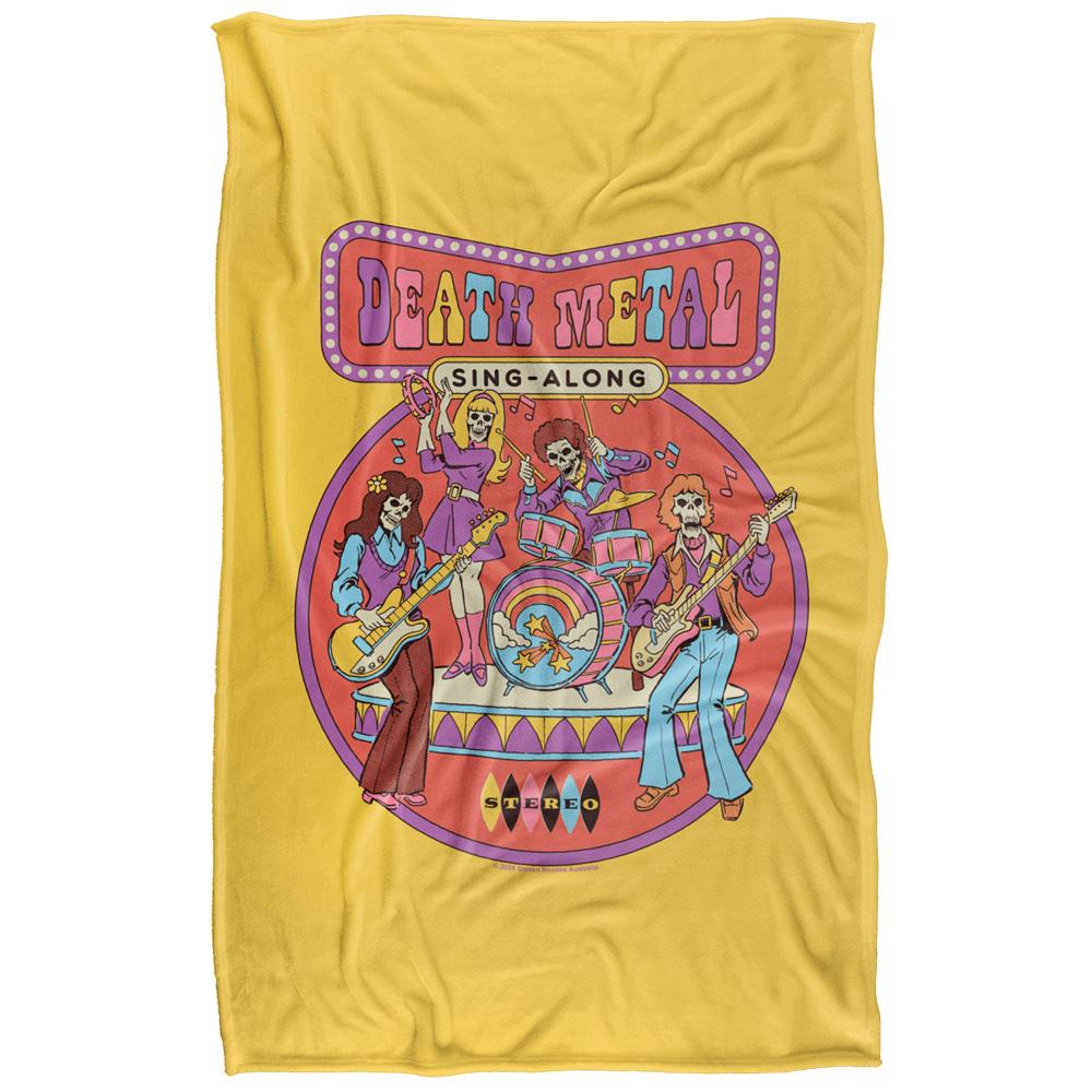 Steven Rhodes Death Metal Singalong Soft Touch Blanket