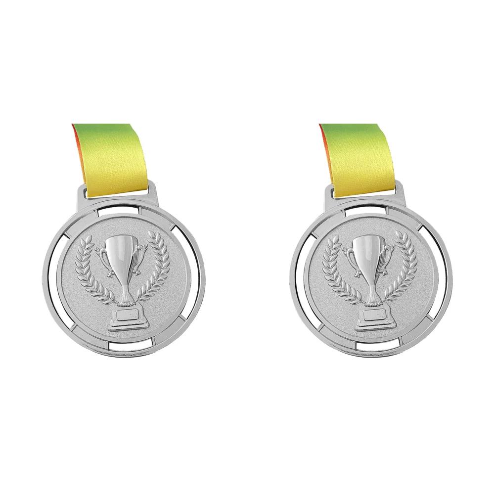 1-8pcsFootball Medal School Sports Gold Silver Bronze Motion Honor Commemorative Medal for Souvenir Gift Outdoor Sport Kids Toys