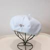 New Simple Beret Hat Women Spring Summer Fashion All-Match Face Slimming Painter Hat Pumpkin Cap
