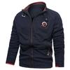 New Spring and Autumn Men's Nylon Jacket Korean Fashion Youth Casual Jacket Stand Collar Baseball Uniform Men's Clothing