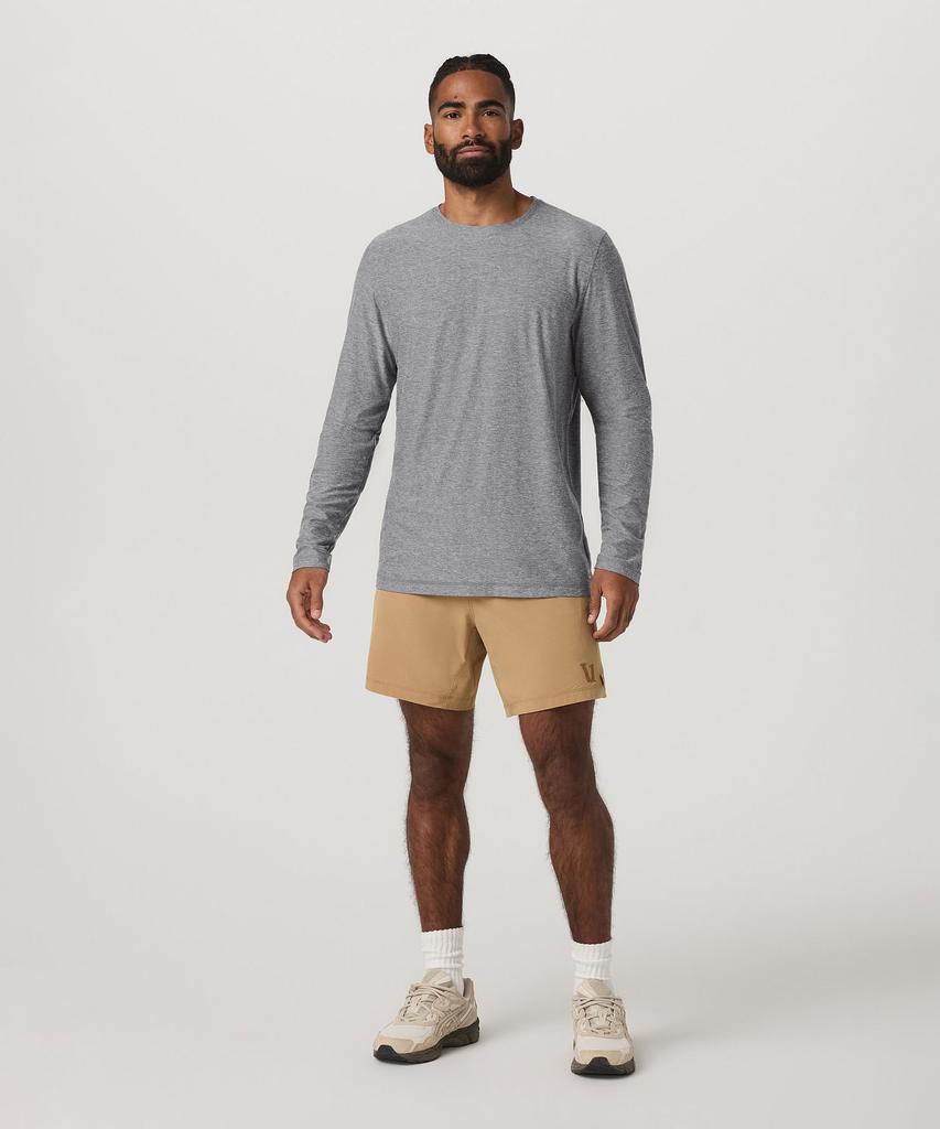 VUORI [Men'S] Hardco Shorts Line 7 _Tan_Vr16131020