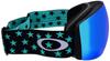 Oakley Flight Deck Large Black Stars Argon Iridium One Size Goggles, Frame/Prizm Lens,