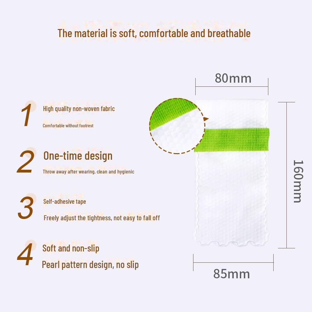 Disposable Waterproof Dog Shoe Covers: Anti-Dirt, Anti-Drop Footwear for Small Dogs and Teddy Breeds.