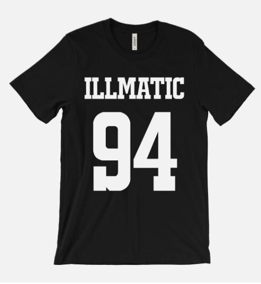Nas Illmatic 94 T-Shirt - Die Welt gehört dir - Es war geschrieben - 1994 90er Rap qb