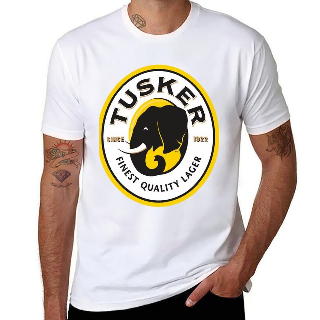 Tusker Lager Tshirt Lightweight Sport Basic Tshirt