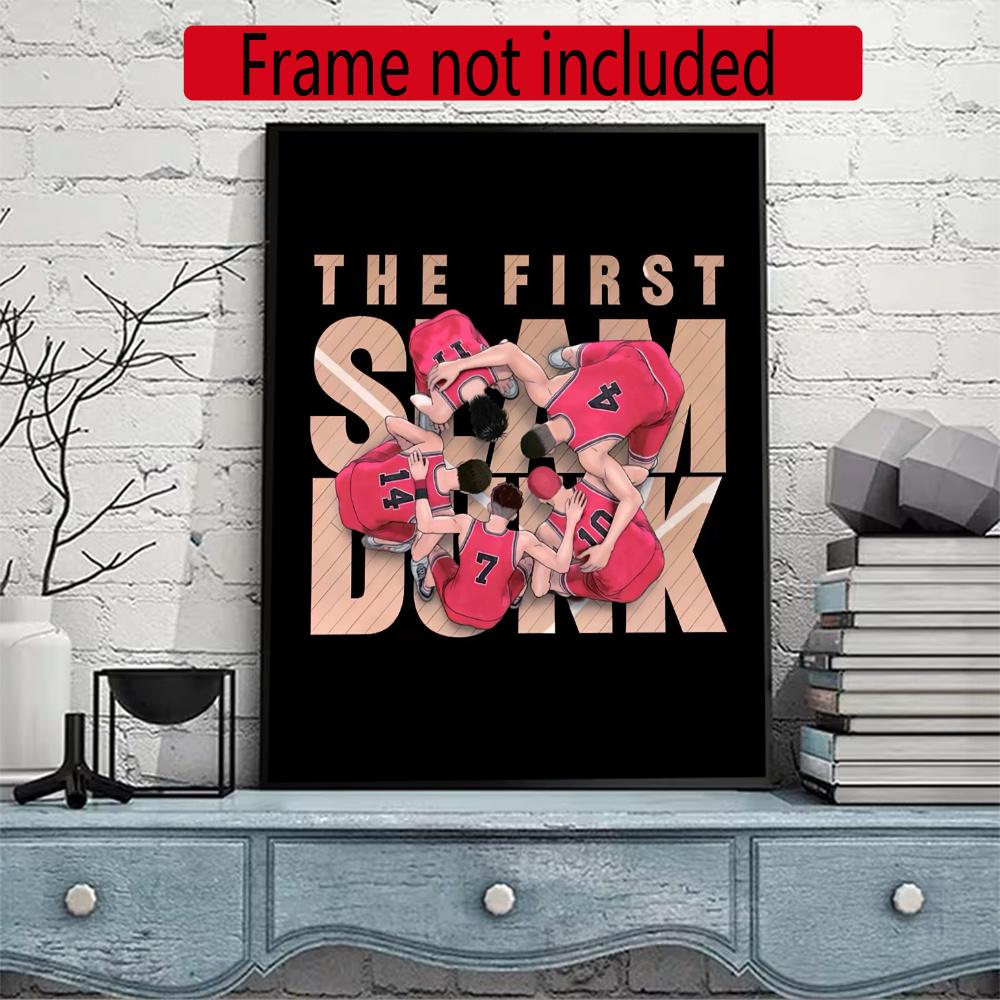 Slam Dunk Chibi 5D Diy Diamond Painting Round Diamond Mosaic Suitable For Beginners Diamond Painting Rhinestones Gift Frameless