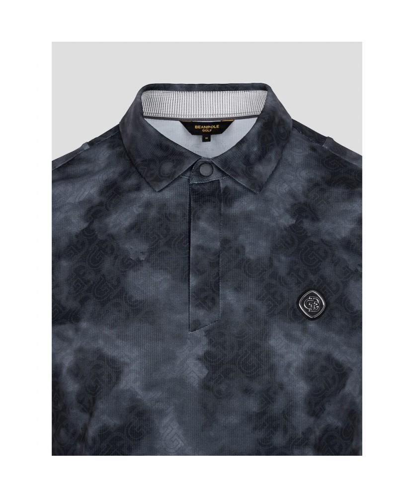 BEANPOLE GOLF [B_Under] Men'S Cloudy Shoulder Contrast T-Shirt - Black