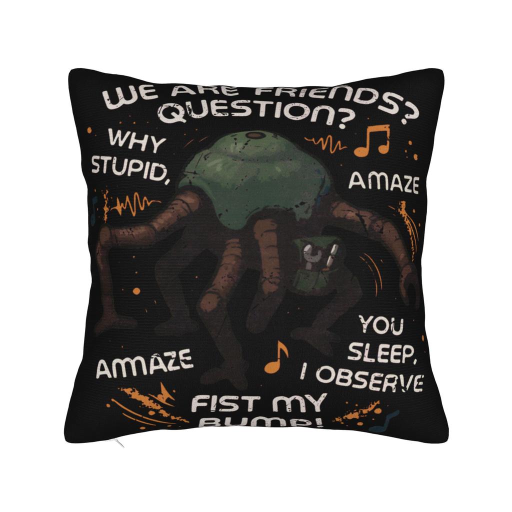 Pillow Case Ryan Gosling Cat Bridge Project Hail Mary Front Soft  Pillow Cover For Living Room Sofa Novelty Pillowcases