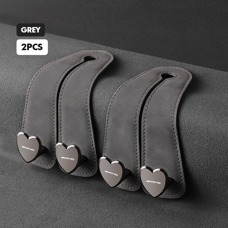 

GLC GLB Car Hooks Suede Seat Back Storage Hanging Hook For Mercedes Benz AMG C180 C300 W124 W176 W177 C200 C260 GLC CLE CLA