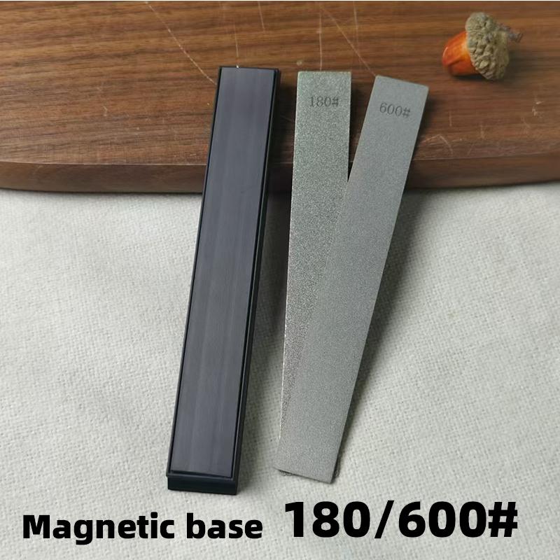 3-piece set Diamond Whetstone for Knife Sharpener, Fixed Angle, Sharpening Stone, Diamond Honing Stones, Magnetic Base tools