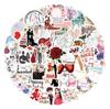 60 Sweet Lover Romantic Wedding Ins Style Cartoon Stickers Laptop Suitcase Decoration Stickers