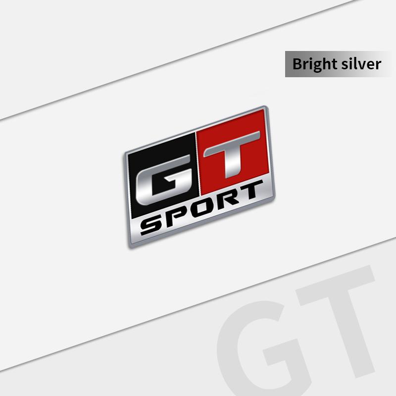

Auto Metal GT SPORT Grille Logo Car Styling 3D Badge Decals Trunk Sticker