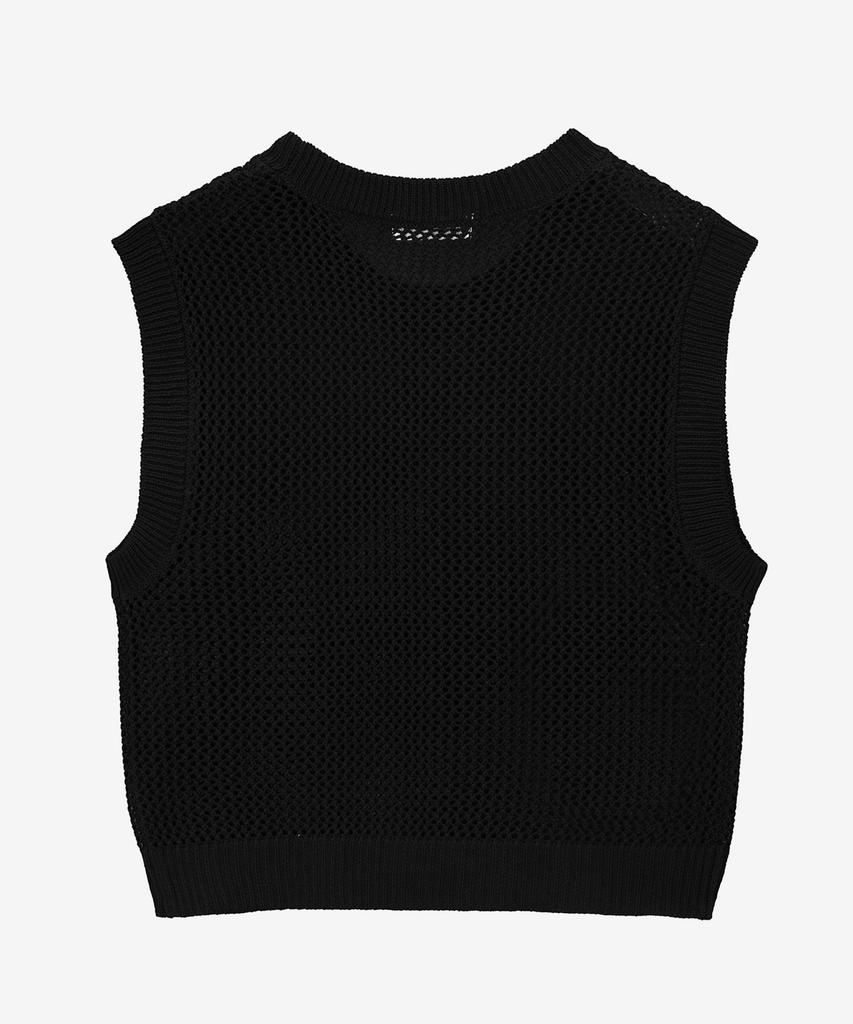 Mind Bridge Women [On][W] Net Knit Vest - 2 Colors