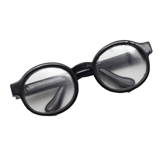 

Декоративные кукольные солнцезащитные очки Милые прозрачные пластиковые очки из ПЭТГ для кукол Модная одежда