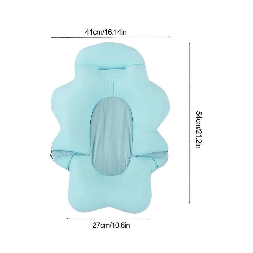 Baby Bath Seat Universal Floating Foldable Soft Comfortable Baby Bathtub Support Mat for Baby Shower