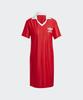 ADIDAS 3S Pinstripe Dress - Red / Ix5508