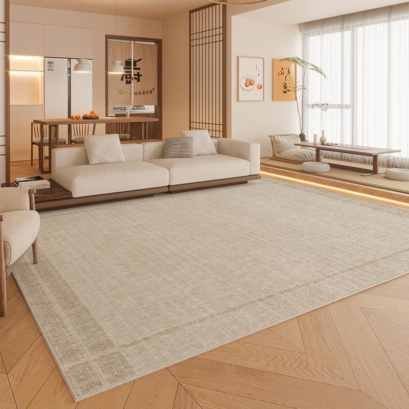 Easy-Maintenance Dirt-Resistant Solid Color Carpet for Living Room, Bedroom, and Sofa Area.