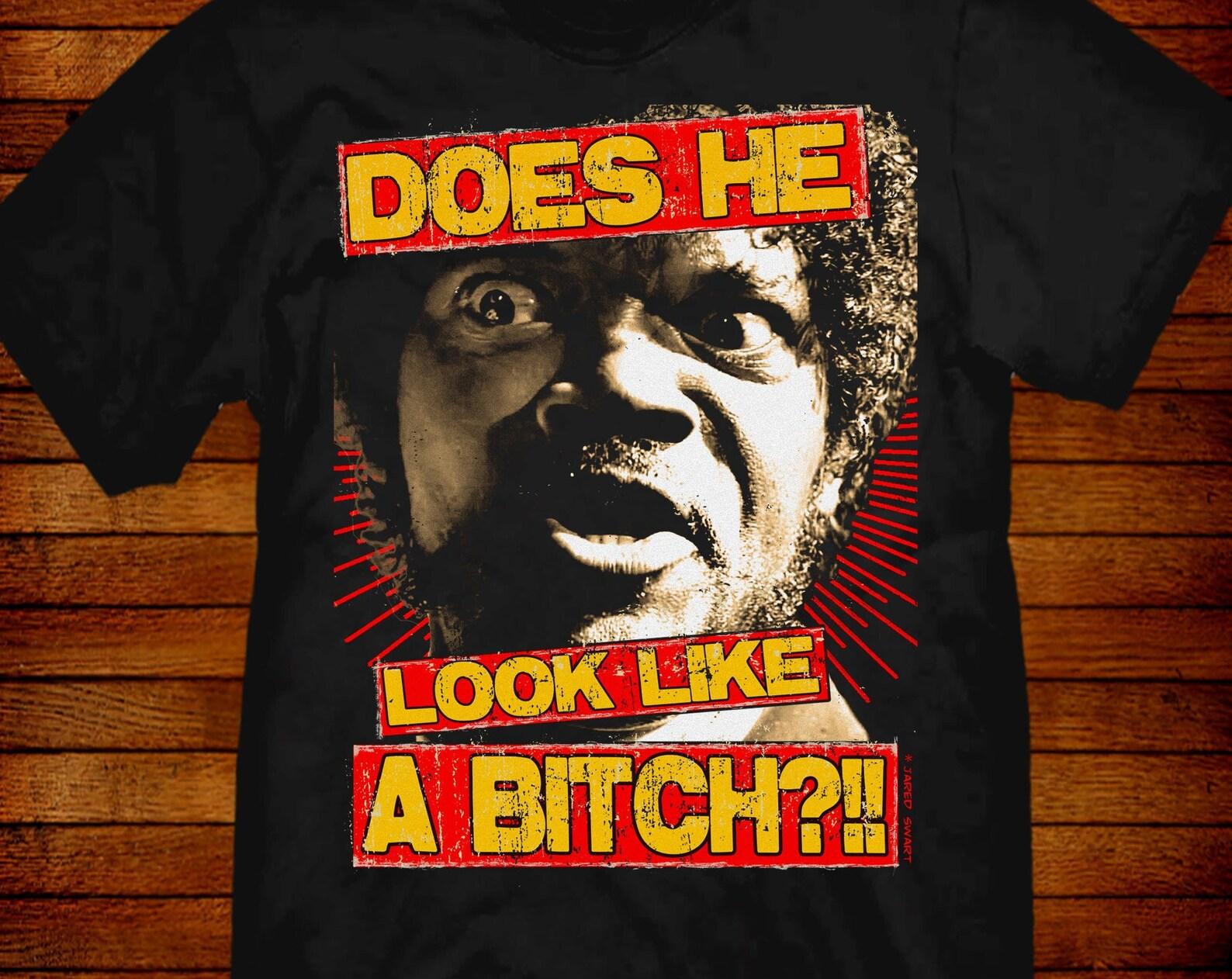 Pulp Fiction T shirt: Samuel L. Jackson Movie Tee S
