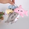 Non-Toxic Cartoon Shark Pendant Keychain Marine Animal 12Cm Plush Toy Doll Keychain Children Cute Bag Pendant Doll
