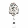 Id Badge Holder Acrylic Alligator Clip Dog Badge Holder Retractable Badge Clip For Nurse Doctor Office