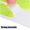 Motorcycl Helmet Safety Warning Reflective Stickers Strip Waterproof High Visibility Reflector Tape For Night Riding Walking Car