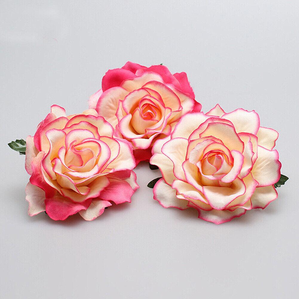 Rose Blume Braut Haarspange Haarnadel Brosche Hochzeit Brautjungfer süße Accessoires