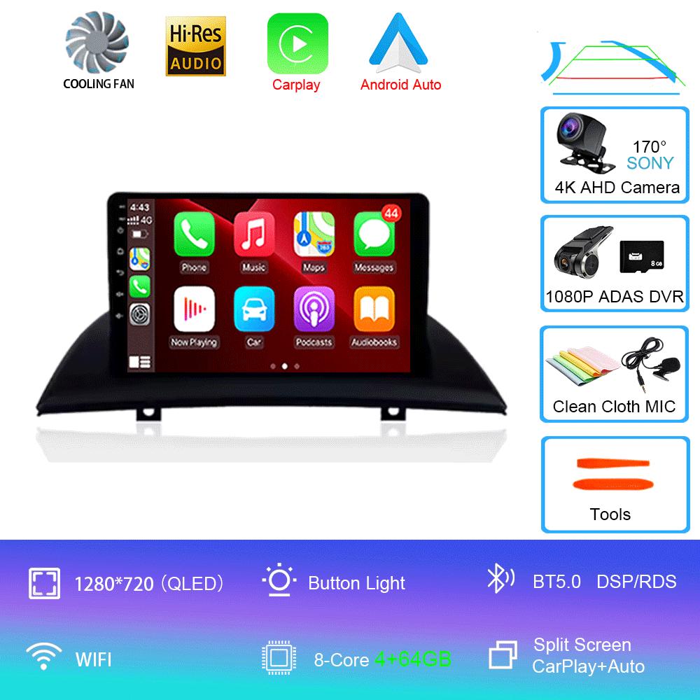 For BMW X3 E83 2004 2005 2007-2012 9 inch Android 14 2din Radio DVD Car Multimedia video Player Navigation GPS 2 din dvd