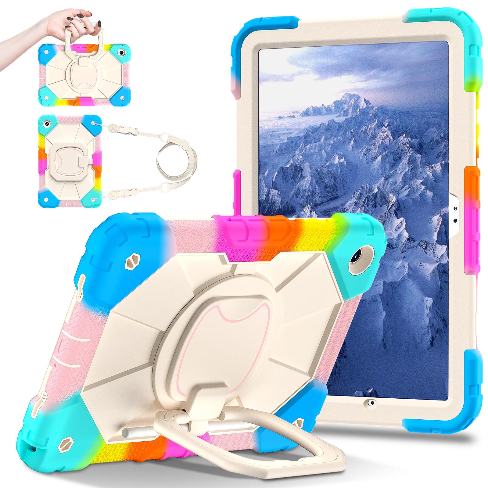 Étui Rotatif Robuste Pour Samsung Tab A11 A9 Plus 11  SM-230 X236 X210 X215 X216 X218 Support Armure Poignée Grip Cover A11Plus SM-X230 X236