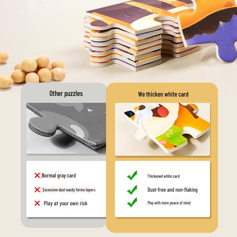 Educational Puzzle for Children's Enlightenment and Advanced Learning