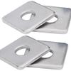 304 Stainless Steel Square Gaskets - M3, M4, M5, M6 Sizes