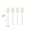 4PCS Stainless Steel Cutlery Rainbow Cake Fruit Fork Dinner Salad Fork Tableware Gold Dessert Fork For Hotel Party Kitchen Tool