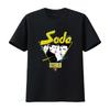 Soda Stereo Band 90er Retro Stil Neues Seltenes Schwarzes T-Shirt Vintage Gewaschen Stilvoll Leicht homme Designer Kleidung Bequem Weich
