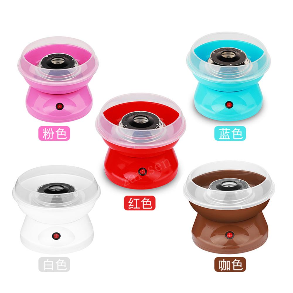 Candy Floss Machine Mini Electric DIY Sweet Cotton Candy Maker For Cotton Candy Sweet Floss Food Processors Machine Kids