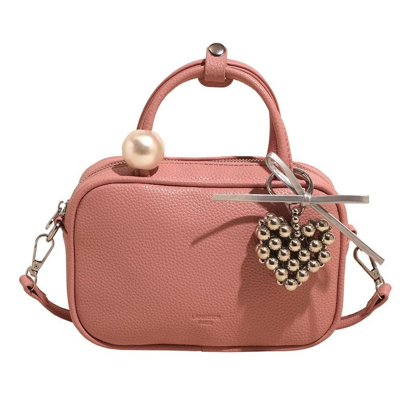 Summer Popular Small Bag Women's New Fashion Versatile Messenger Bag High-end Portable Small Square Bag