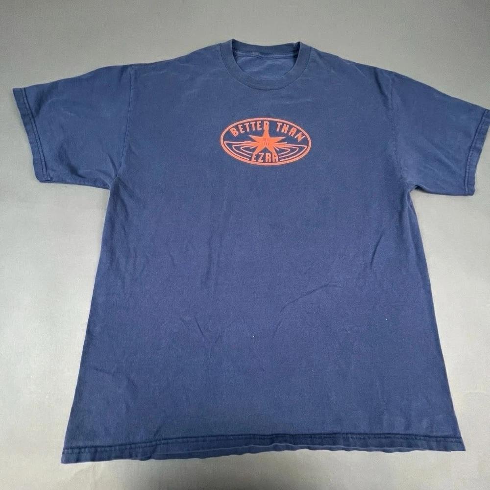 Vintage Better Than Ezra 90s Graphic Multicolor Short Sleeves Unisex T Shirt S
